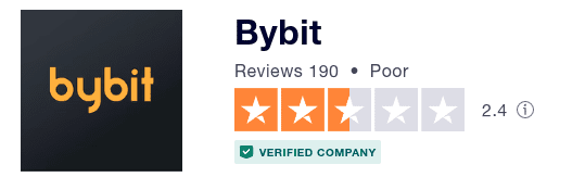 bybit trustpilot reviews