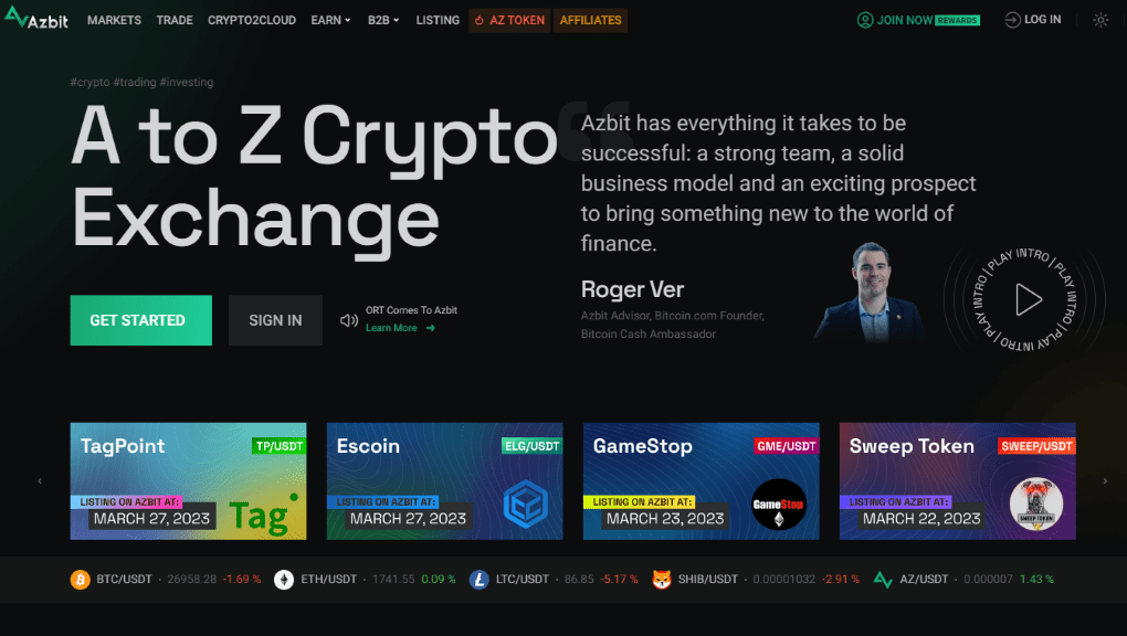 Azbit Homepage