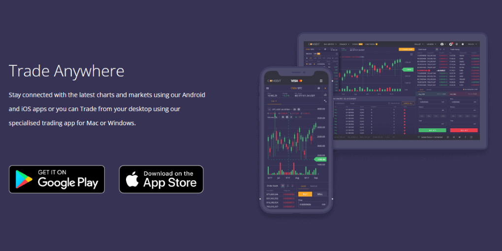 Coinsbit Mobile App Coinsbit Mobile App