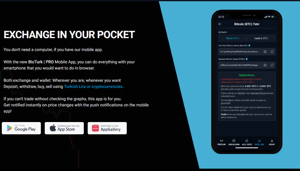 BtcTurk Mobile App