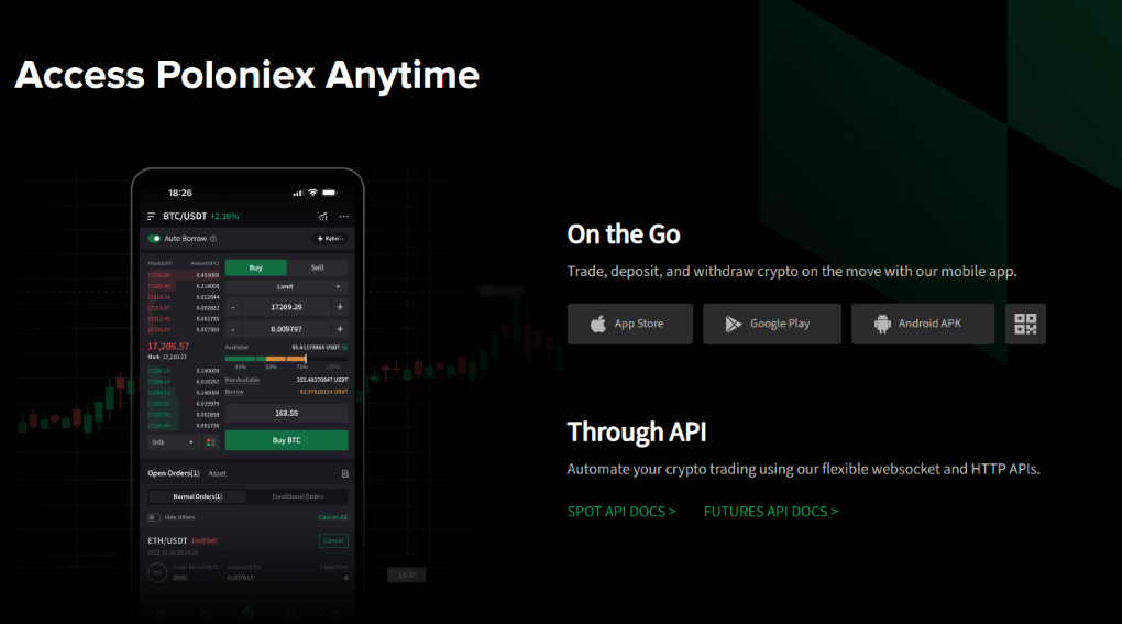 Poloniex Mobile App Poloniex Mobile App