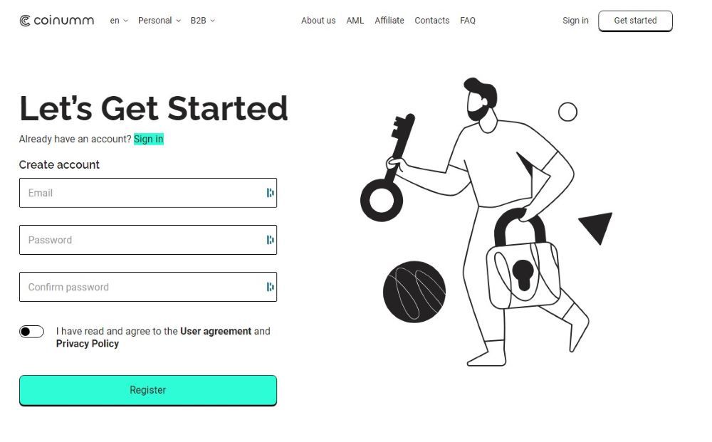 Coinumm_Sign_Up_Process Coinumm Sign Up Process