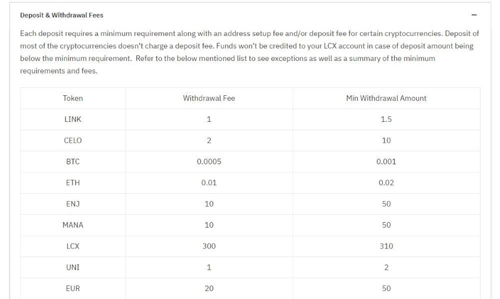 LCX_Exchange_Fees LCX Exchange Fees