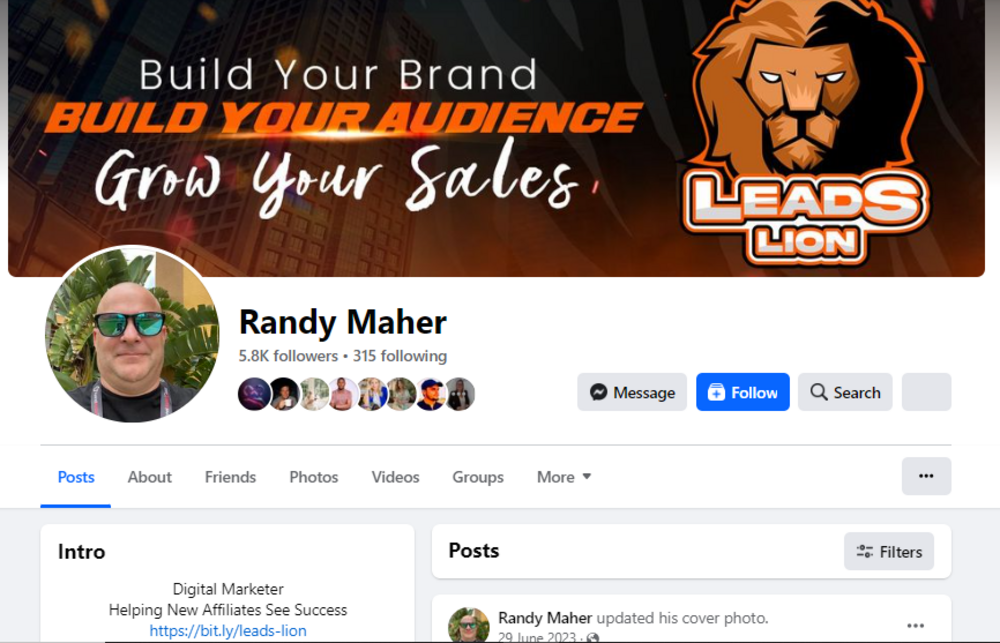 randy maher fb profile