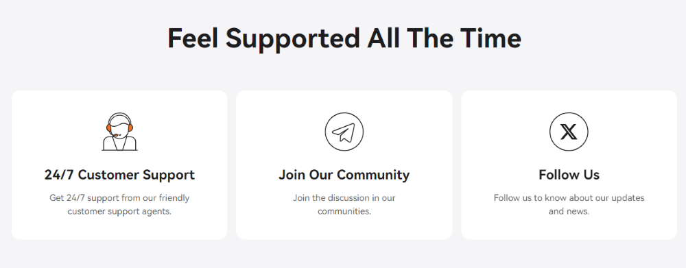 OrangeX Customer Support